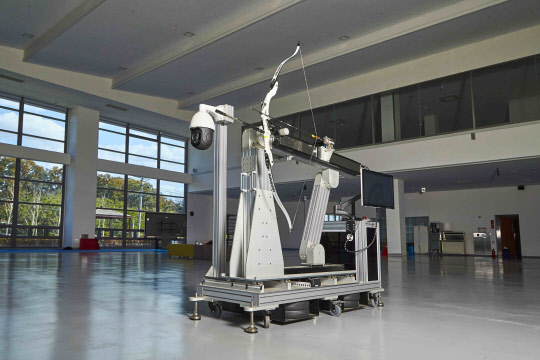 고정밀 슈팅머신. <현대차그룹 제공>